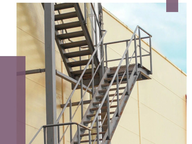 Пожарные лестницы в Сердобске от 12133 руб. — монтаж и продажа | ПРОЛЁТ-Срд