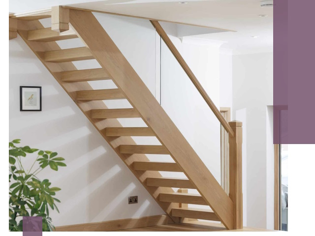 Изготовление деревянных лестниц под ключ в Сердобске для дома