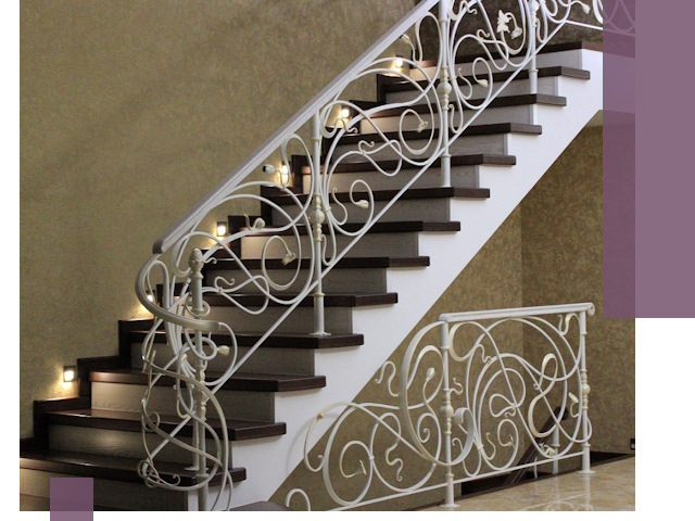Кованые лестницы под ключ в Сердобске — изготовление и монтаж