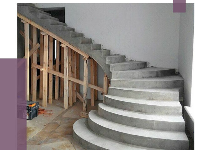 Изготовление бетонных лестниц под ключ в Сердобске от 19716 руб. | ПРОЛЁТ-Срд