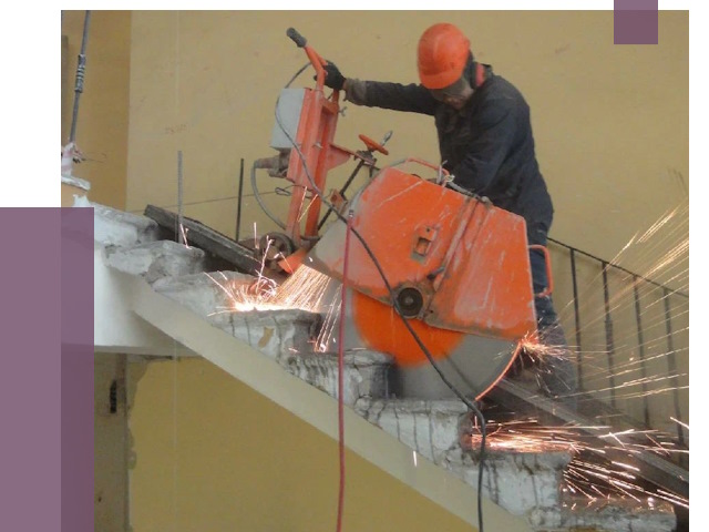 Демонтаж бетонных лестниц в Сердобске от 4550 руб. за м2 | ПРОЛЁТ-Срд