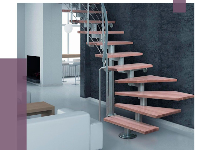 Модульные лестницы в Сердобске от 16683 руб. — купить в ПРОЛЁТ-Срд