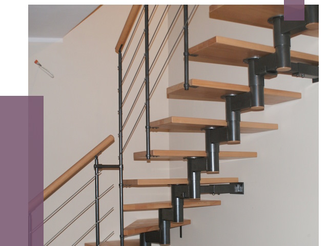 Изготовление модульных лестниц в Сердобске от 11375 руб. 