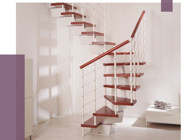 Изготовление лестниц на больцах в Сердобске от 9605 руб. | ПРОЛЁТ-Срд