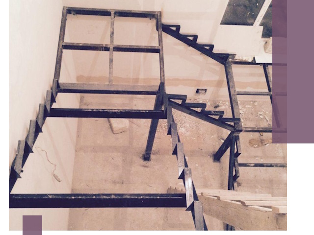 Монтаж лестниц на металлокаркасе в Сердобске быстро и качественно