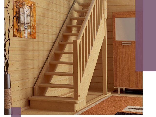 Лестницы эконом класса под ключ в Сердобске — недорого и быстро