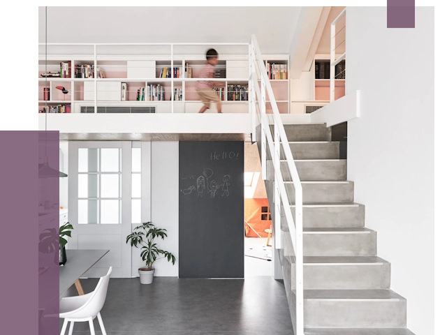 Лестницы для двухуровневой квартиры в Сердобске от 174415 руб. | ПРОЛЁТ-Срд