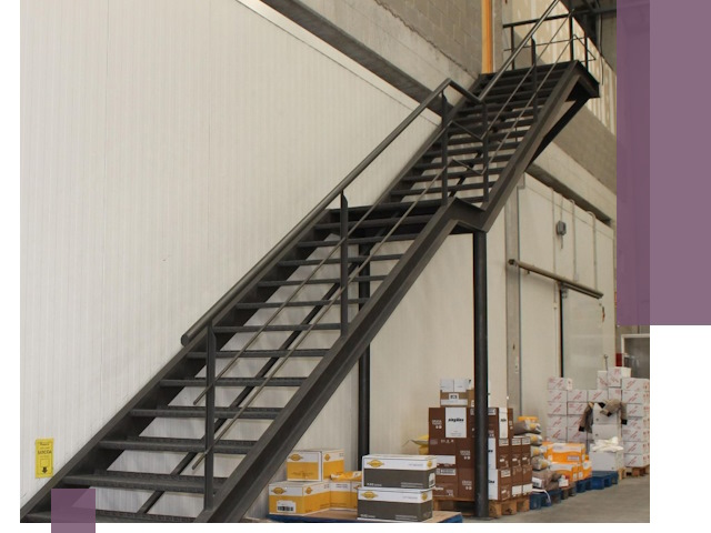 Лестницы для производства в Сердобске — изготовление и монтаж