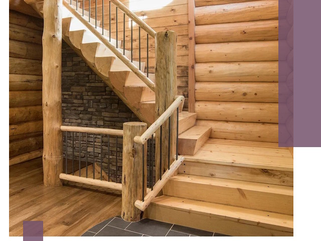 Лестницы в баню под заказ и профессиональный монтаж в Сердобске