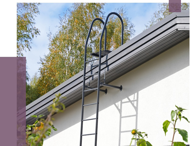 Лестницы на крышу в Сердобске от 18908 руб. — монтаж и монтаж ПРОЛЁТ-Срд