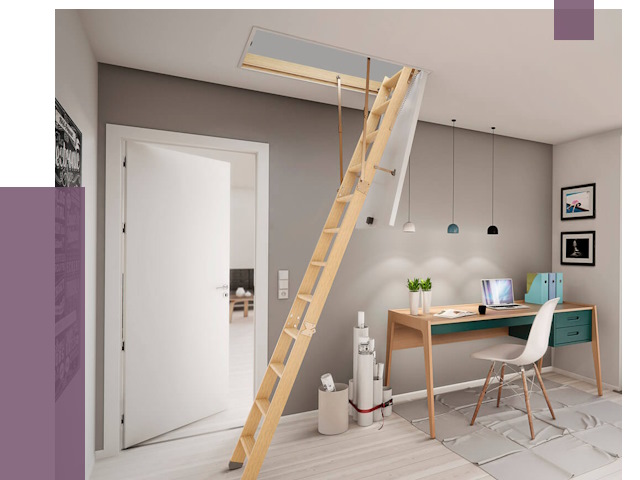 Чердачные лестницы в Сердобске — от 14408 руб. | ПРОЛЁТ-Срд