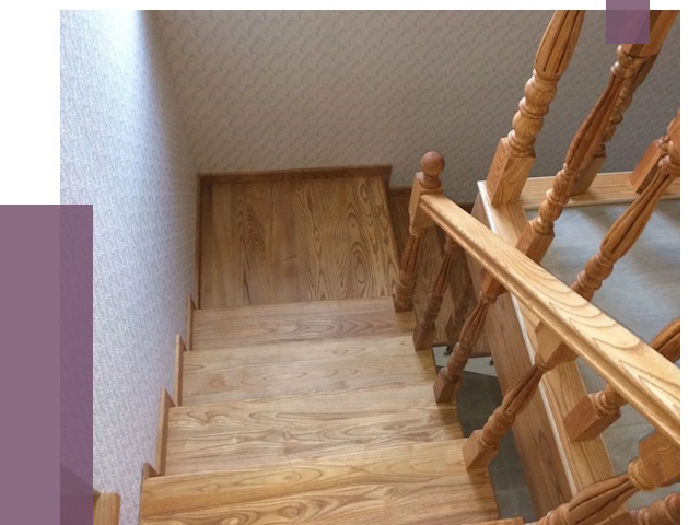 Сосновые лестницы в Сердобске под ключ от 7988 руб.  | ПРОЛЁТ-Срд