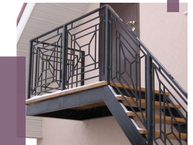 Металлические перила в Сердобске от 4247 руб.  | ПРОЛЁТ-Срд