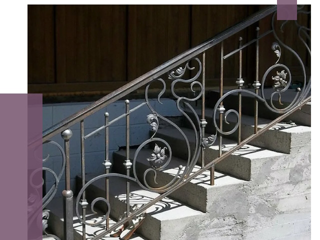 Кованые перила в Сердобске от 8594 руб. под ключ — качество от ПРОЛЁТ-Срд