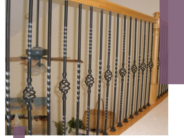Изготовление и монтаж кованных перил в Сердобске под ключ