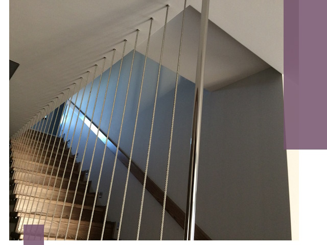 Тросовые перила под ключ в Сердобске — производство и монтаж