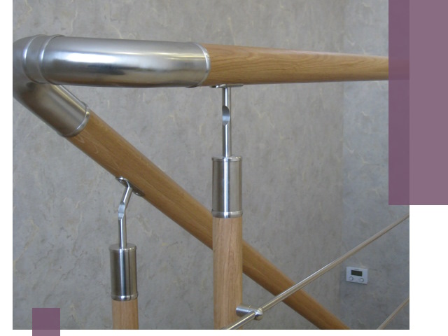 Комбинированные перила на заказ в Сердобске — монтаж и производство