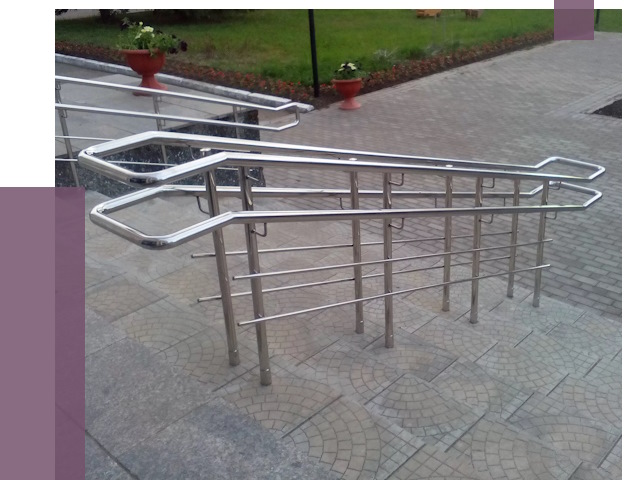 Перила для инвалидов в Сердобске от 7502 руб. под ключ | ПРОЛЁТ-Срд