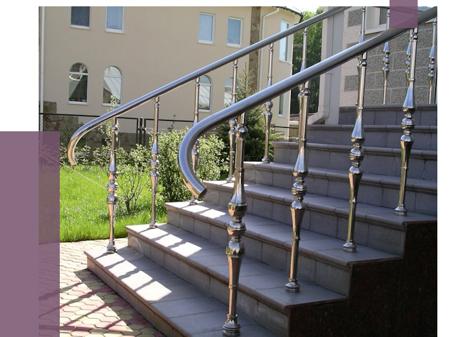 Перила для крыльца в Сердобске от 10617 руб. — монтаж ПРОЛЁТ-Срд