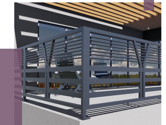 Изготовление балконных ограждений в Сердобске от 10617 руб. | ПРОЛЁТ-Срд