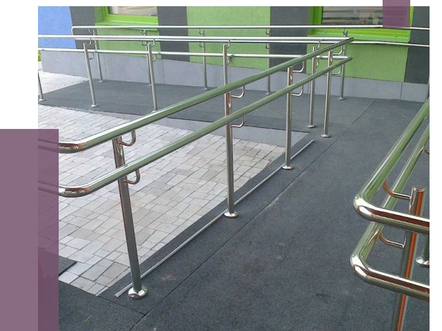 Ограждения пандусов в Сердобске от 4297 руб. монтаж | ПРОЛЁТ-Срд