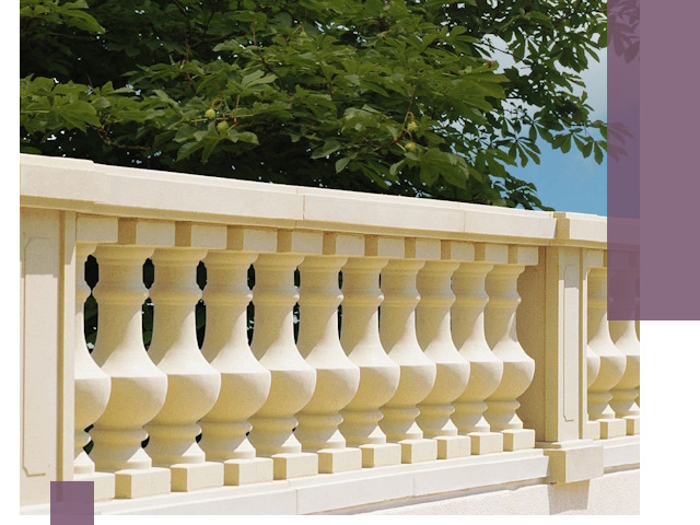 Установка балюстрады в Сердобске: изготовление и монтаж под ключ