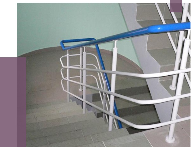 Перила в подъезде в Сердобске — установка и замена от 7330 руб. | ПРОЛЁТ-Срд