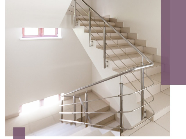 Установка и замена перил в подъезде в Сердобске