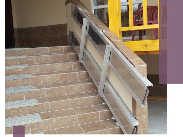 Откидные пандусы под ключ в Сердобске — монтаж и демонтаж