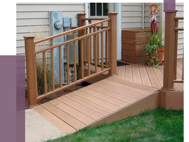 Пандус на крыльцо в Сердобске под ключ от 7684 руб.