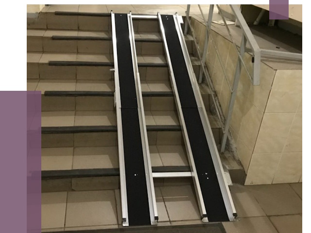 Установка пандуса в подъезд в Сердобске от 7887 руб. под ключ | ПРОЛЁТ-Срд