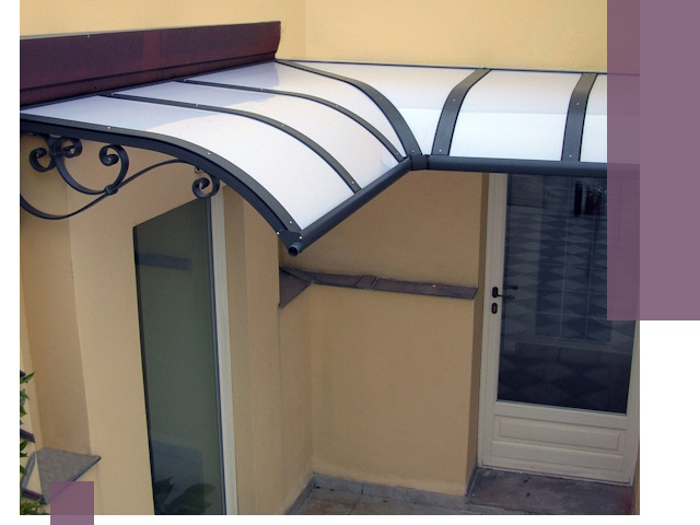 Монтаж козырьков любой сложности в Сердобске под ключ