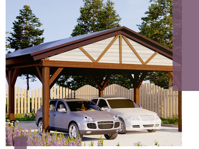 Навесы для автомобиля в Сердобске — изготовление и монтаж