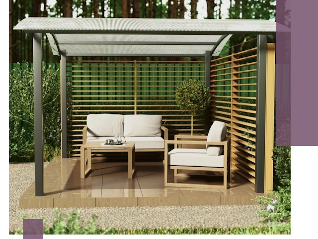 Навесы для дачи в Сердобске: изготовление, монтаж и демонтаж