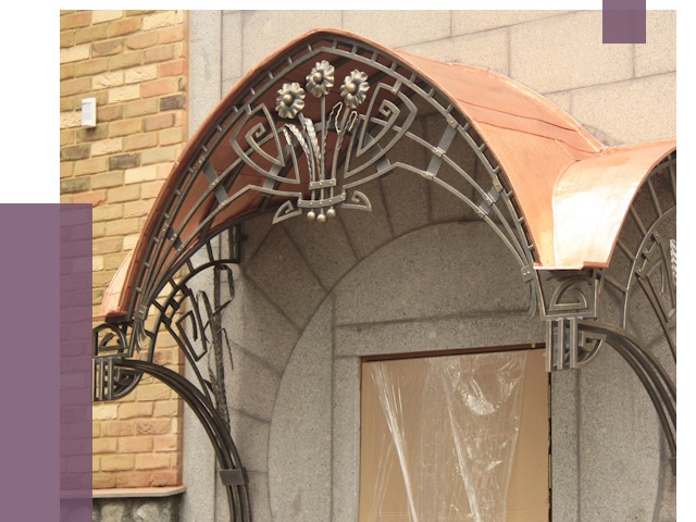 Арочные козырьки в Сердобске от 14408 руб. 