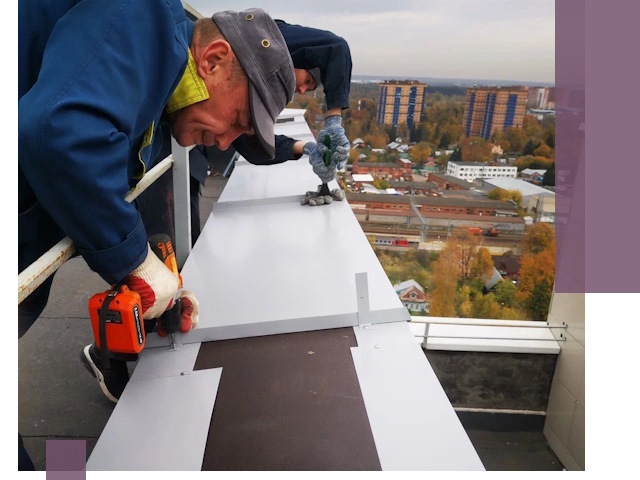 Монтаж парапетов в Сердобске — установка прочных металлических ограждений