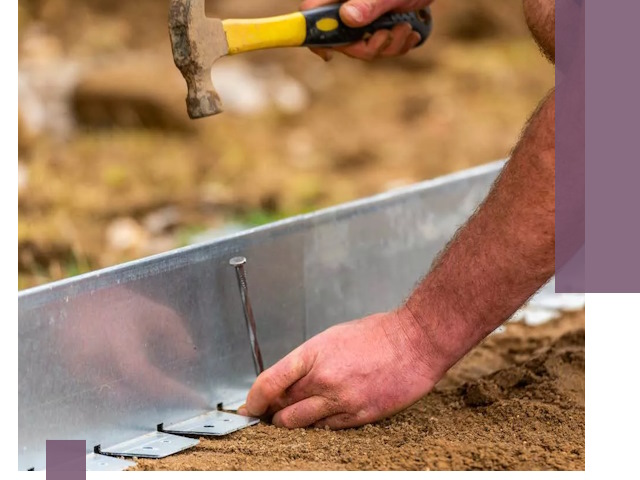 Монтаж металлических бордюров в Сердобске быстро и качественно