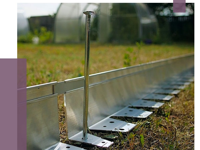 Металлические бордюры для газона в Сердобске от 4247 руб. | ПРОЛЁТ-Срд