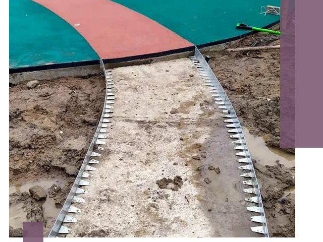 Металлические бордюры для дорожек в Сердобске — монтаж и изготовление