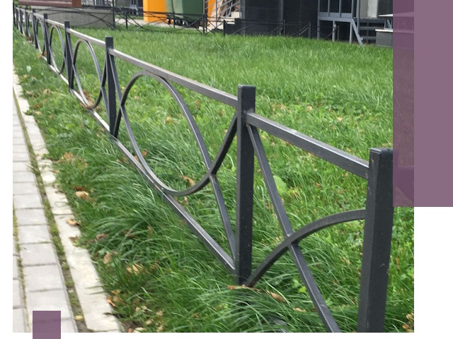 Газонные ограждения из металла в Сердобске — монтаж и продажа
