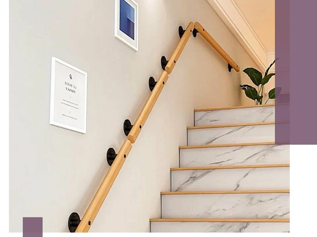 Поручни металлические и деревянные под ключ в Сердобске