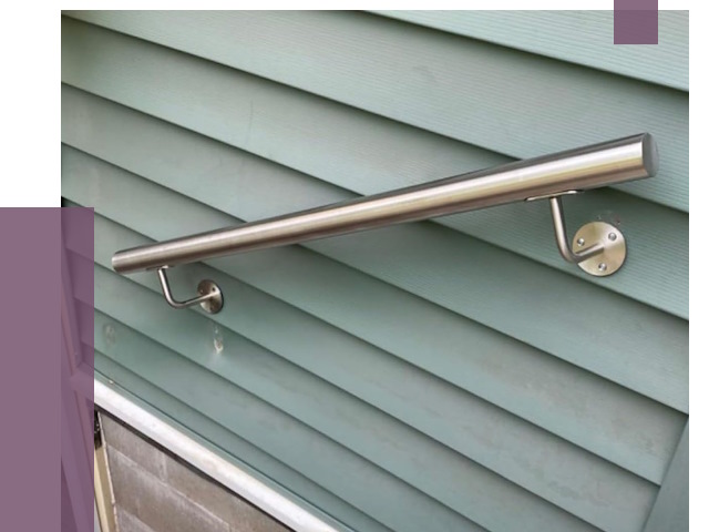 Поручни из нержавеющей стали в Сердобске от 7583 руб.  | ПРОЛЁТ-Срд