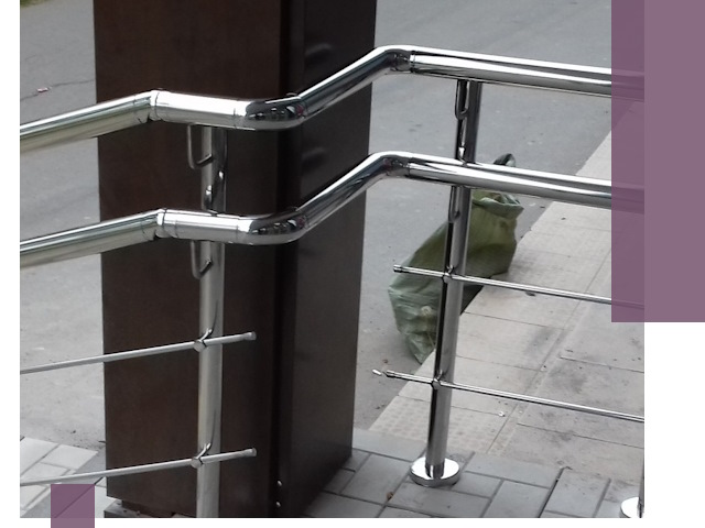 Монтаж поручней из нержавеющей стали в Сердобске качественно и быстро